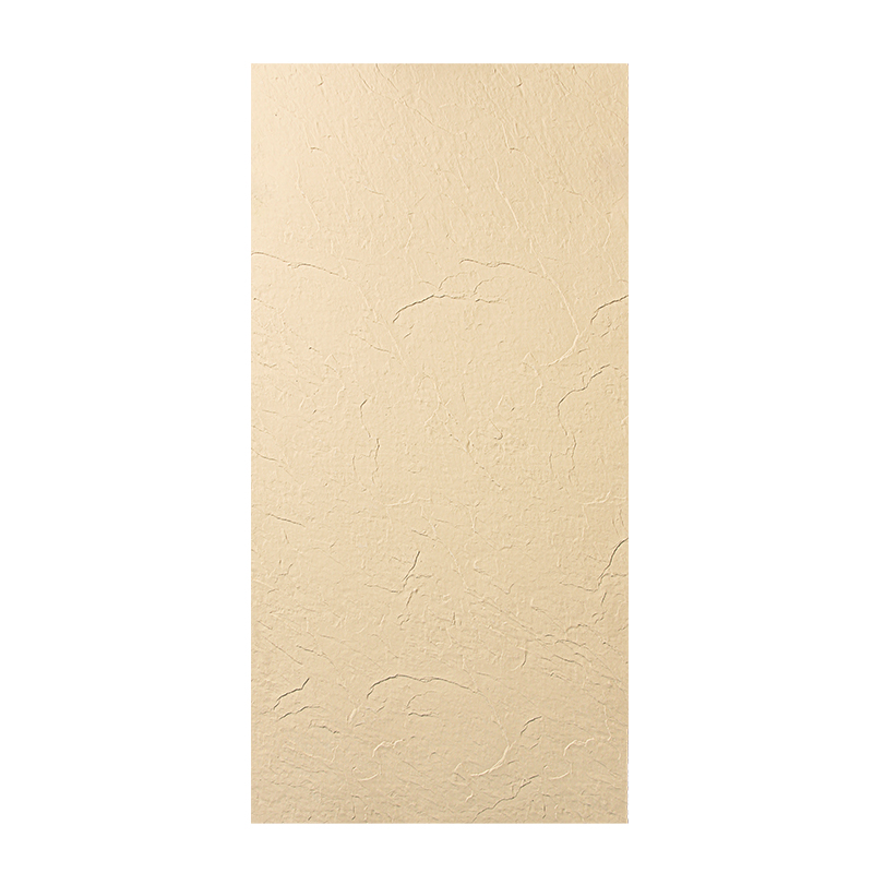 Elegantly Textured Creamy Flexible Slate for Modern Cladding