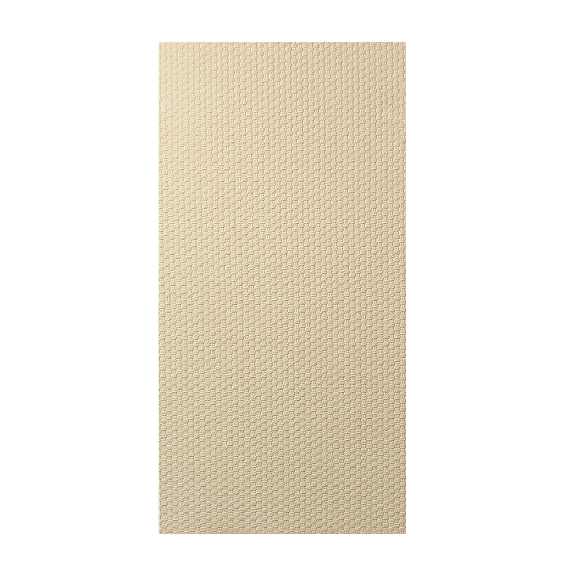 Natural Woven Hemp-Textured Stone Panel for Modern Interiors