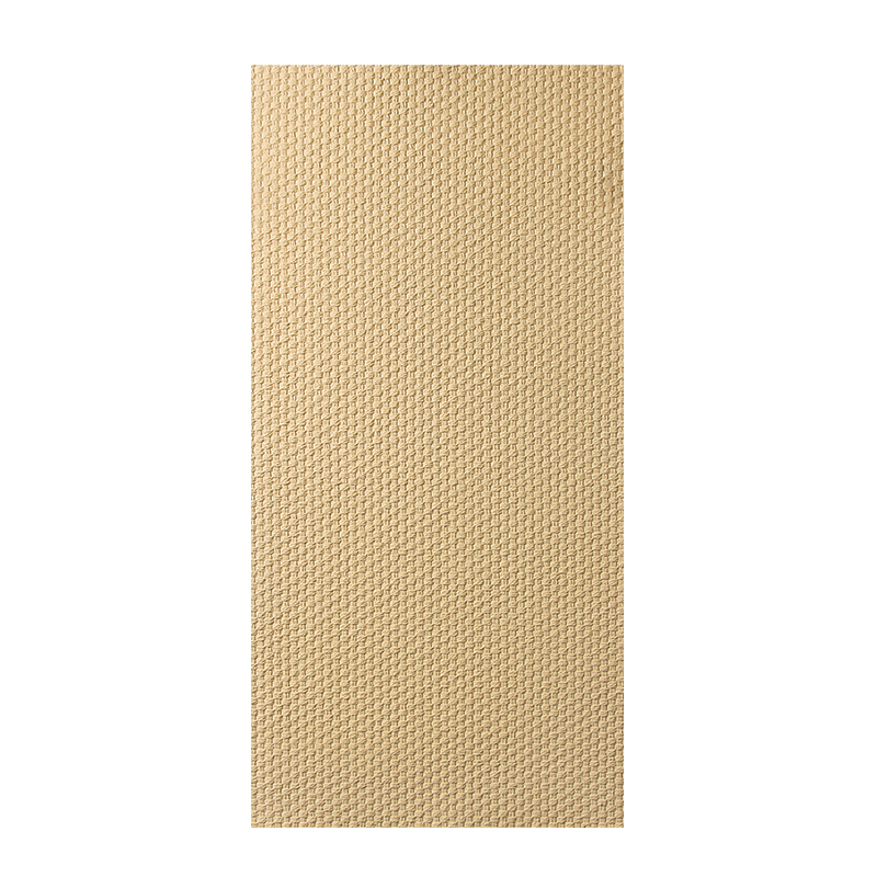 Beige Hemp Rope Stone Panel for Architectural Design